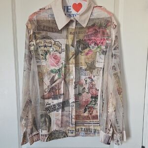 Origami Rose West Jacket. XXL. Never Worn. Rodeo Quincy